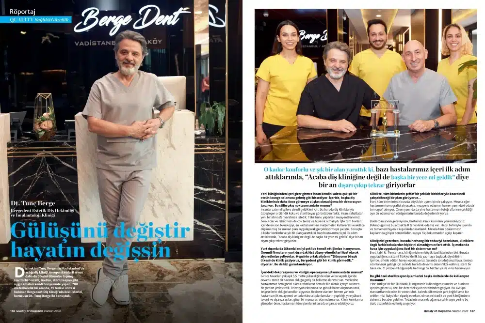Dr. Tunç BERGE press appearance